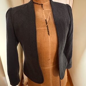 Vintage Sasson Wool Blazer Paris–New York Size 8/9 Classic 80s Style